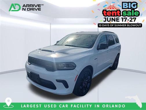 White Knuckle Clearcoat 2022 Dodge Durango R/T Plus
