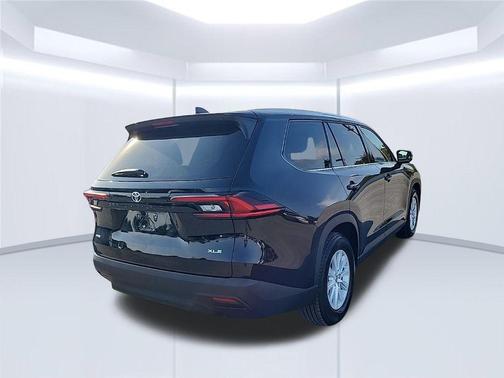 Midnight Black Metallic 2025 Toyota Grand Highlander XLE
