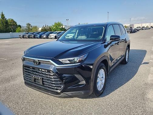Midnight Black Metallic 2025 Toyota Grand Highlander XLE SUV