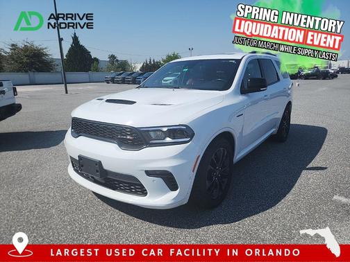 White Knuckle Clearcoat 2022 Dodge Durango R/T Plus