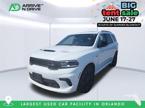 White Knuckle Clearcoat 2022 Dodge Durango R/T Plus