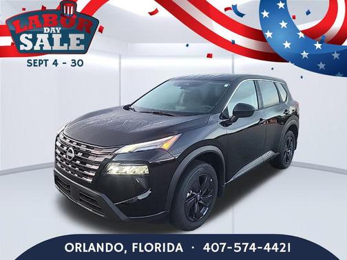 Super Black 2026 Nissan Rogue SV
