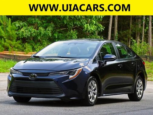 Blue 2025 Toyota Corolla LE