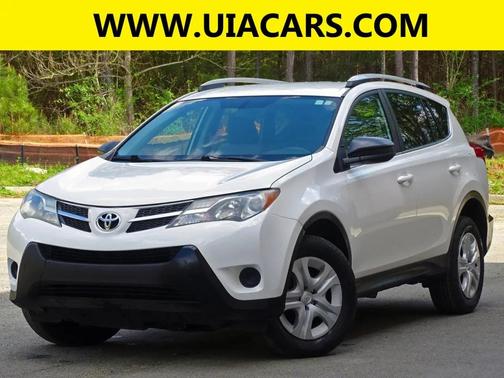 WHITE 2013 Toyota RAV4 LE