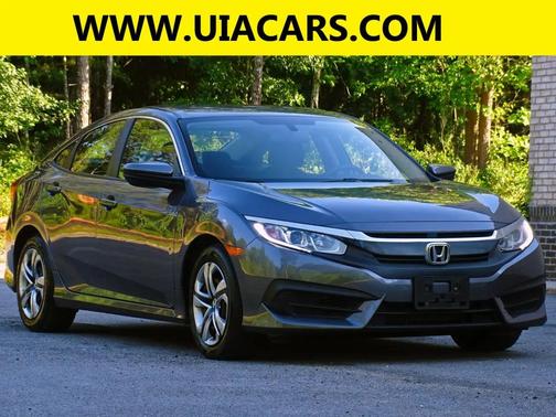 GRAY 2017 Honda Civic LX