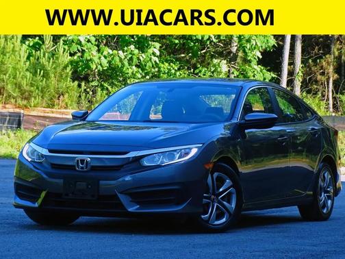 GRAY 2017 Honda Civic LX