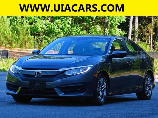 GRAY 2017 Honda Civic LX