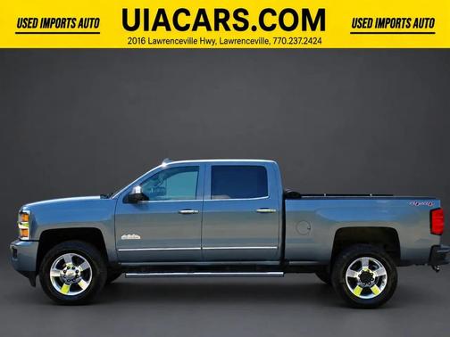 Dark metallic gray 2016 Chevrolet Silverado 2500 High Country
