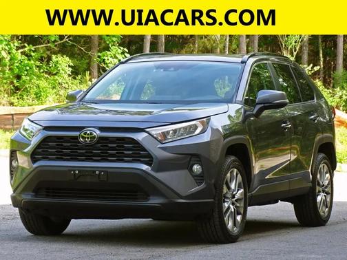 Gray 2019 Toyota RAV4 XLE Premium