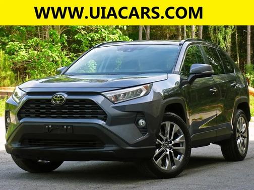 Gray 2019 Toyota RAV4 XLE Premium