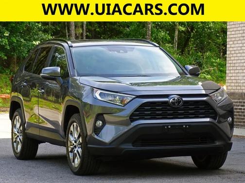 Gray 2019 Toyota RAV4 XLE Premium