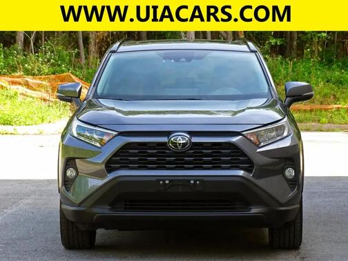 Gray 2019 Toyota RAV4 XLE Premium