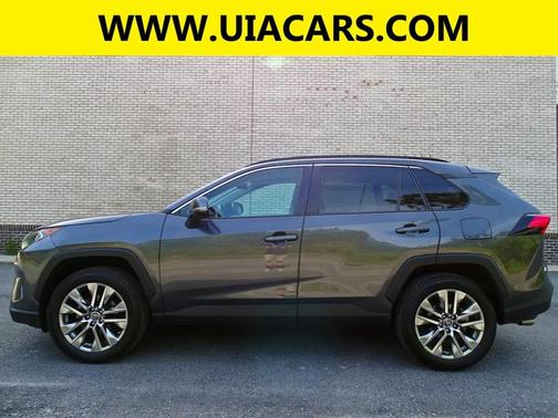 Gray 2019 Toyota RAV4 XLE Premium