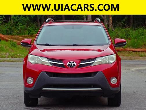 RED 2014 Toyota RAV4 XLE