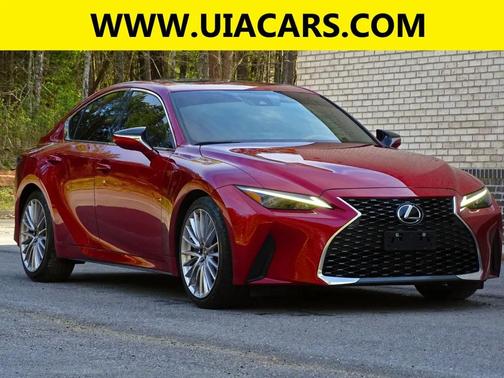 RED 2023 Lexus IS 300 Base