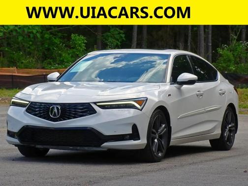 WHITE 2024 Acura Integra CVT w/A-Spec Technology Package