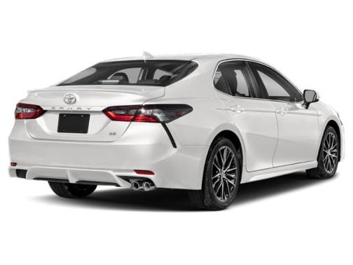 WHITE 2021 Toyota Camry SE