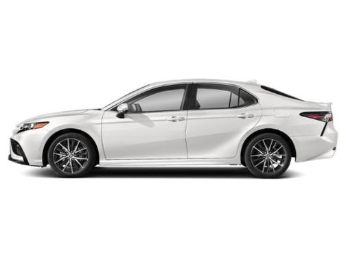 WHITE 2021 Toyota Camry SE