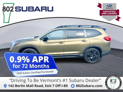 Autumn Green Metallic 2025 Subaru Ascent Onyx Edition