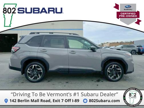 River Rock Pearl 2025 Subaru Forester Premium Hybrid