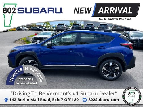 Sapphire Blue Pearl 2024 Subaru Crosstrek Limited