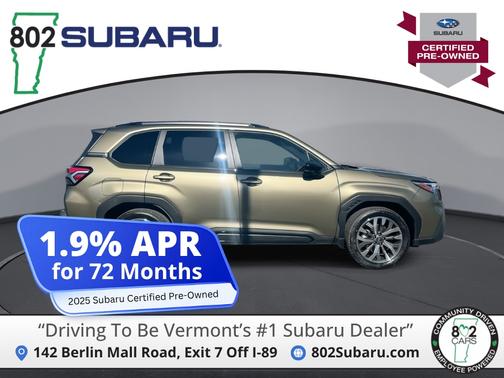 Autumn Green Metallic 2025 Subaru Forester Touring