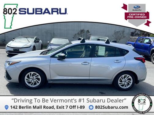 Ice Silver Metallic 2024 Subaru Impreza