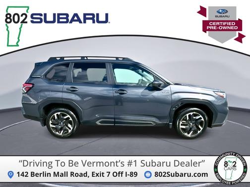 Magnetite Gray Metallic 2025 Subaru Forester Limited Hybrid