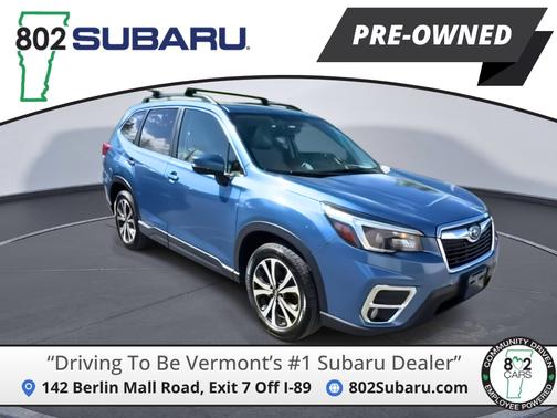 Horizon Blue Pearl 2021 Subaru Forester Limited