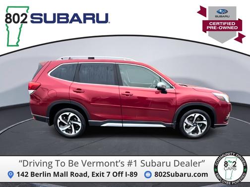 Crimson Red Pearl 2023 Subaru Forester Touring