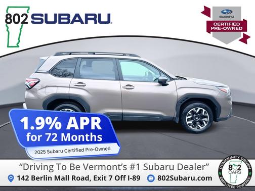 Brilliant Bronze Metallic 2025 Subaru Forester Premium
