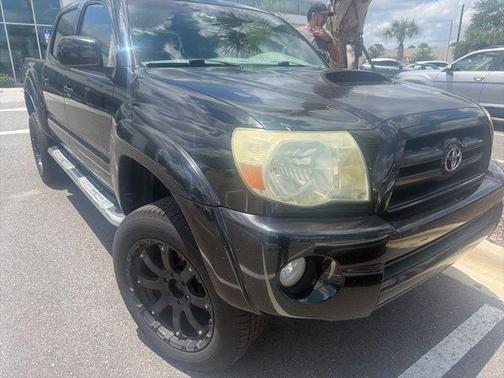 Black 2005 Toyota Tacoma Double Cab