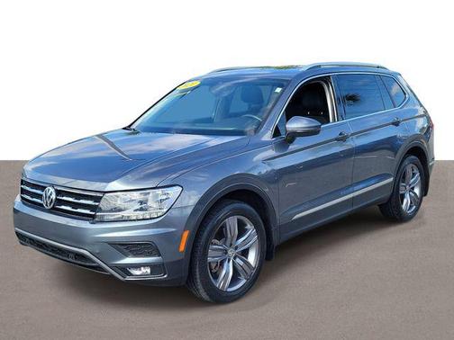 Platinum Gray Metallic 2021 Volkswagen Tiguan 2.0T SEL