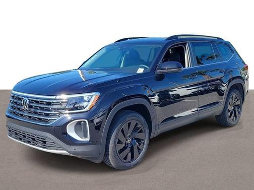 deep black pearl 2026 Volkswagen Atlas 2.0T SE w/Technology