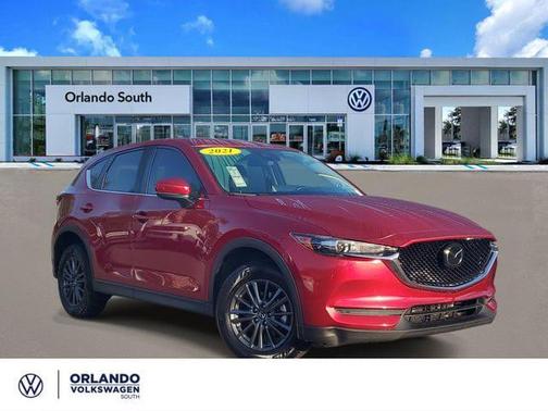 Soul Red Crystal Metallic 2021 Mazda CX-5 Touring
