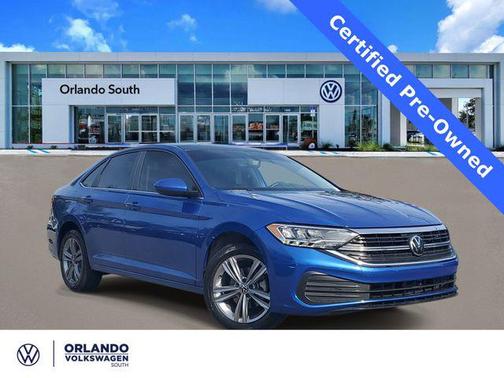 Blue 2023 Volkswagen Jetta 1.5T SE