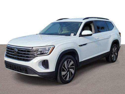 White 2024 Volkswagen Atlas 2.0T SE w/Technology