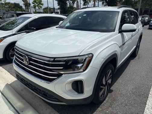 White 2024 Volkswagen Atlas 2.0T SE w/Technology