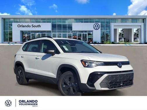 Pure White 2026 Volkswagen Taos S