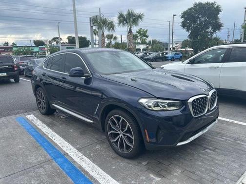 Tanzanite Blue II Metallic 2022 BMW X4 xDrive30i