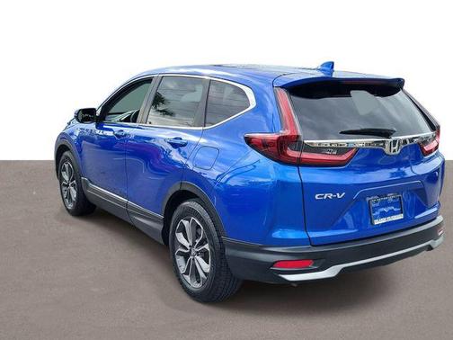 Blue 2021 Honda CR-V 2WD EX-L
