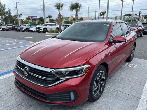 Red 2024 Volkswagen Jetta 1.5T SEL