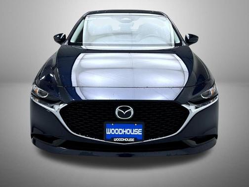 Deep Crystal Blue Mica 2026 Mazda Mazda3 FWD w/Preferred Package