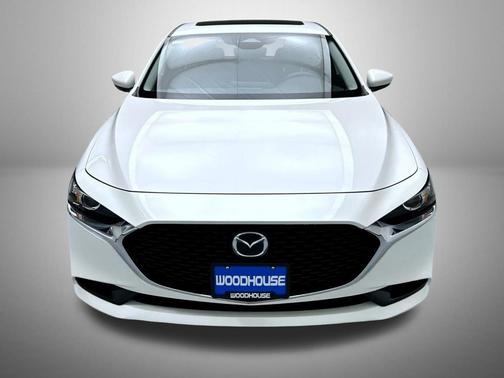 Snowflake White Pearl Mica 2026 Mazda Mazda3 FWD w/Preferred Package