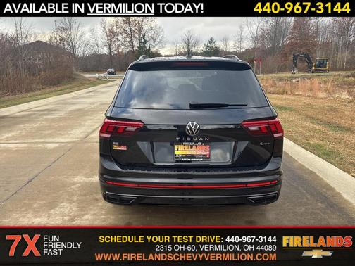 2023 Volkswagen Tiguan 2.0T SE R-Line Black