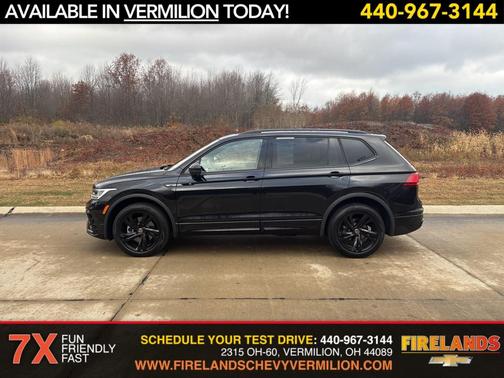 2023 Volkswagen Tiguan 2.0T SE R-Line Black