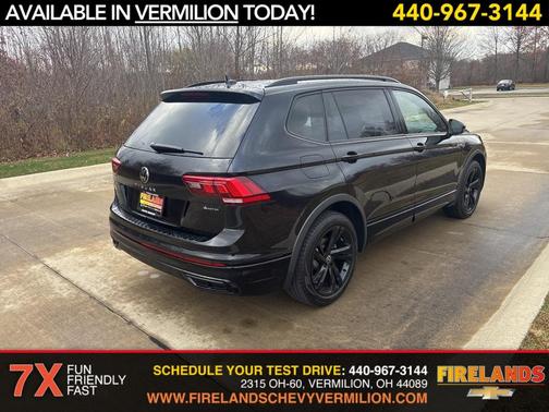 2023 Volkswagen Tiguan 2.0T SE R-Line Black