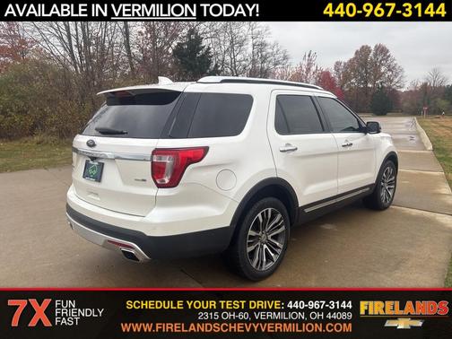 2016 Ford Explorer Platinum