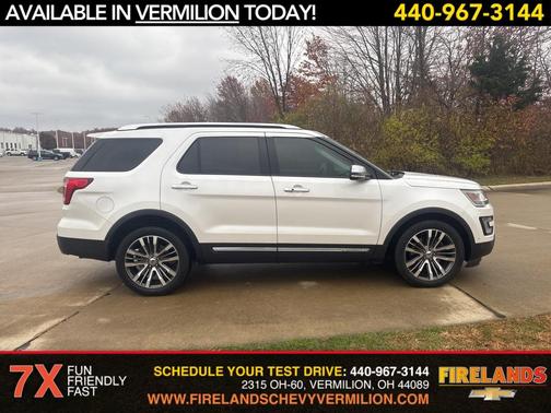 2016 Ford Explorer Platinum
