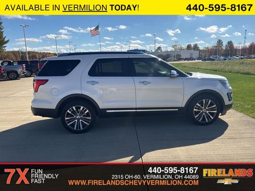 2016 Ford Explorer Platinum